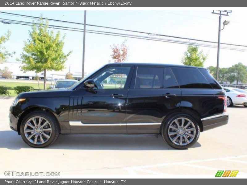 Santorini Black Metallic / Ebony/Ebony 2014 Land Rover Range Rover