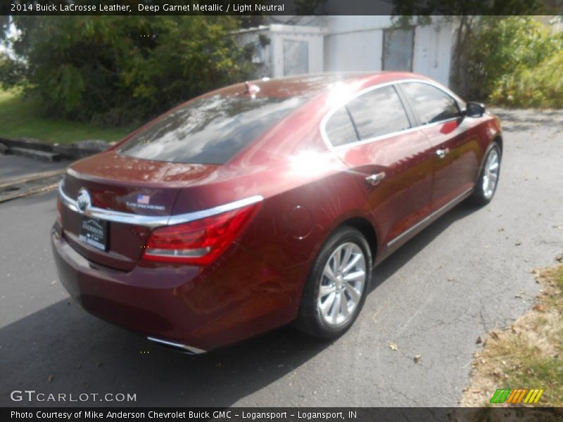 Deep Garnet Metallic / Light Neutral 2014 Buick LaCrosse Leather