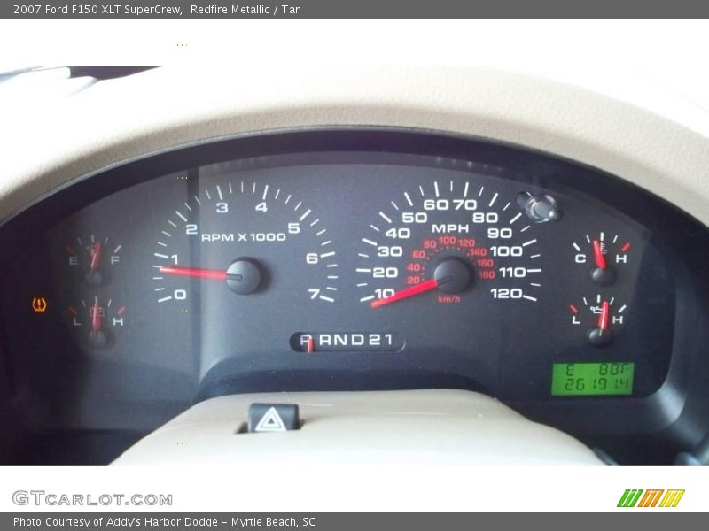 Redfire Metallic / Tan 2007 Ford F150 XLT SuperCrew
