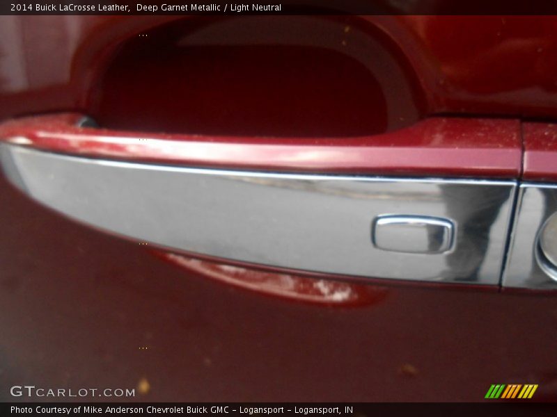 Deep Garnet Metallic / Light Neutral 2014 Buick LaCrosse Leather