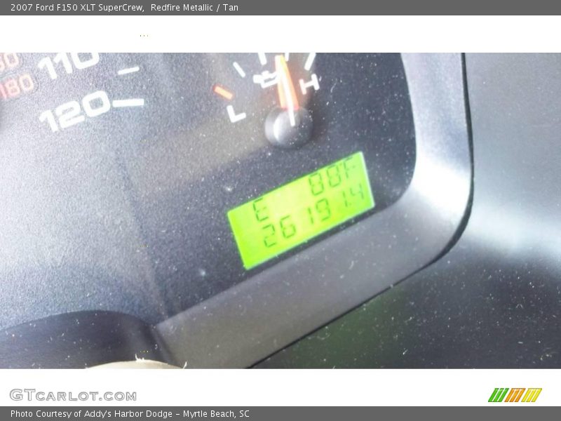Redfire Metallic / Tan 2007 Ford F150 XLT SuperCrew