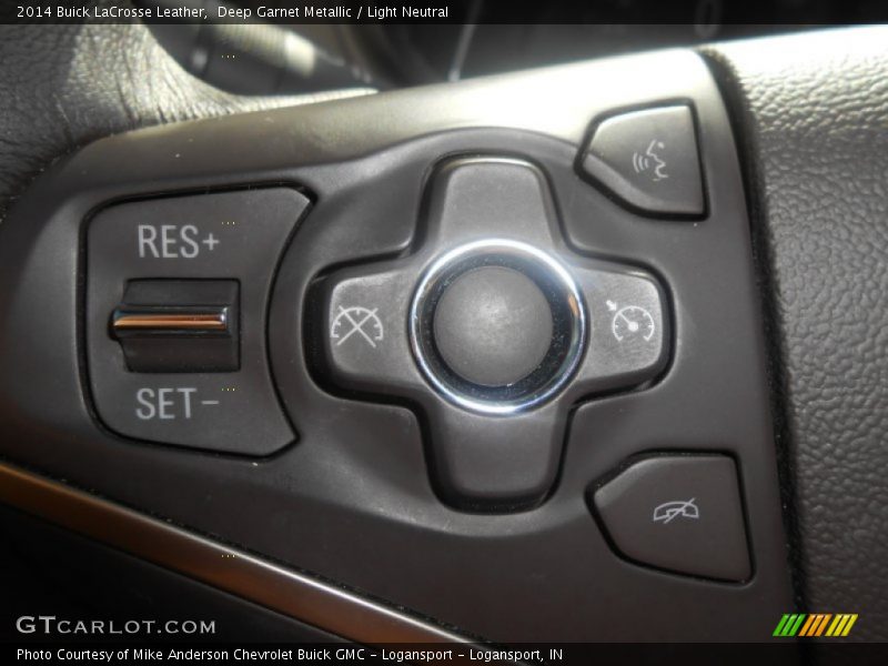 Deep Garnet Metallic / Light Neutral 2014 Buick LaCrosse Leather