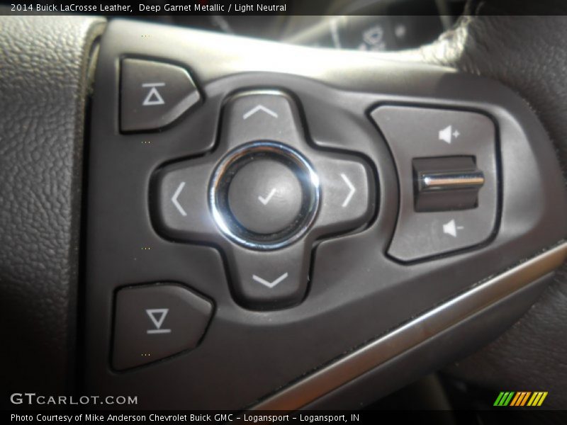 Deep Garnet Metallic / Light Neutral 2014 Buick LaCrosse Leather