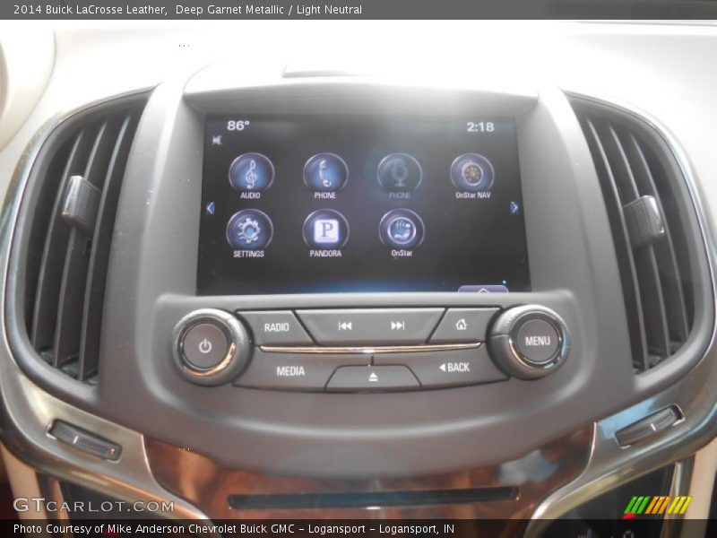 Deep Garnet Metallic / Light Neutral 2014 Buick LaCrosse Leather