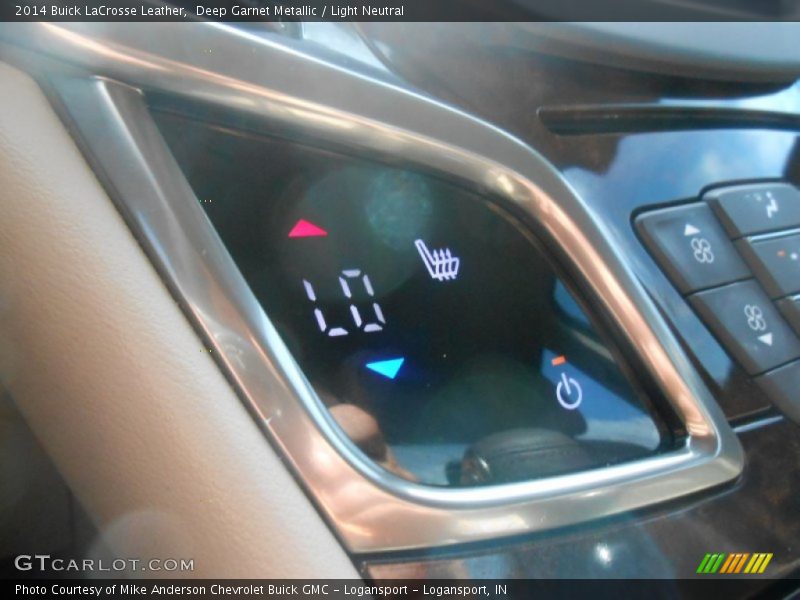 Deep Garnet Metallic / Light Neutral 2014 Buick LaCrosse Leather