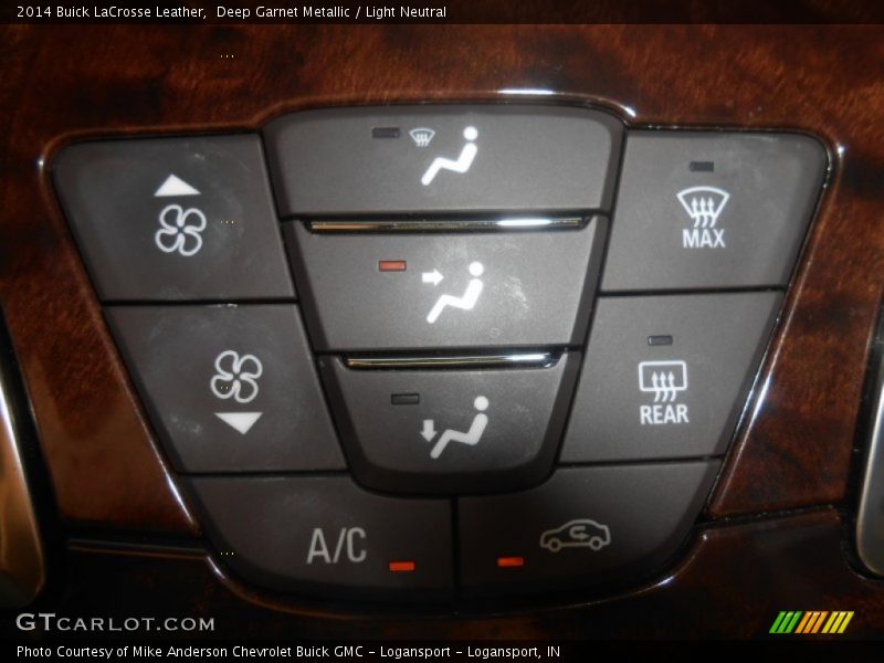 Deep Garnet Metallic / Light Neutral 2014 Buick LaCrosse Leather