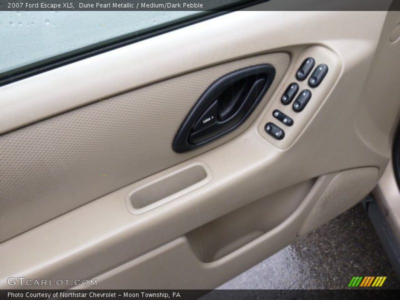 Dune Pearl Metallic / Medium/Dark Pebble 2007 Ford Escape XLS