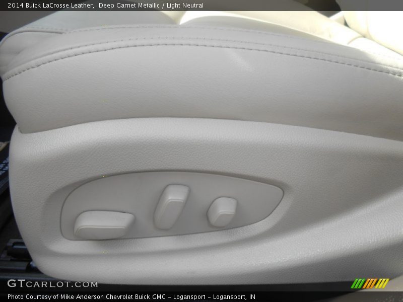 Deep Garnet Metallic / Light Neutral 2014 Buick LaCrosse Leather