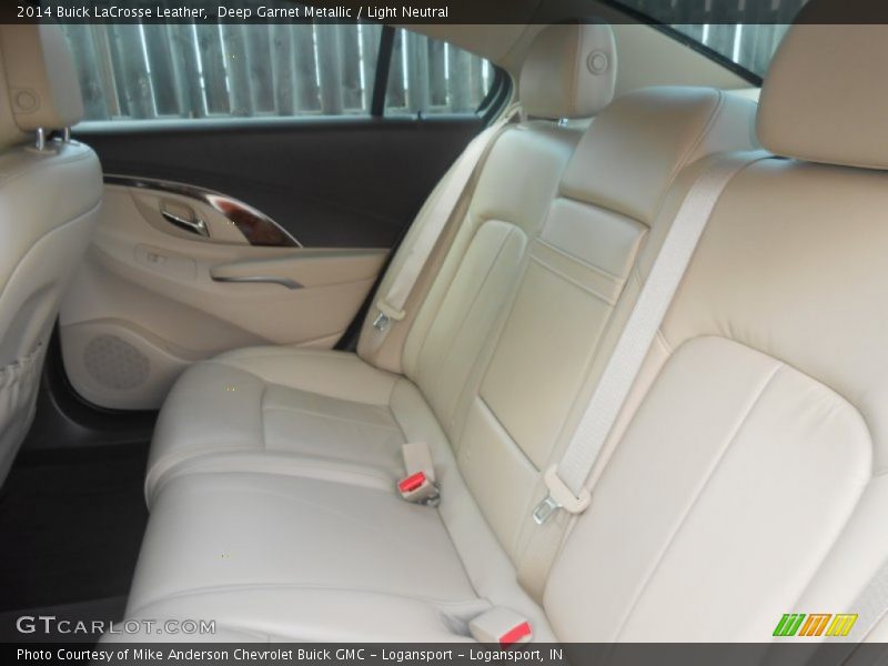 Deep Garnet Metallic / Light Neutral 2014 Buick LaCrosse Leather