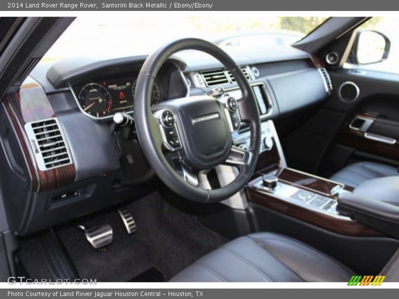 Santorini Black Metallic / Ebony/Ebony 2014 Land Rover Range Rover