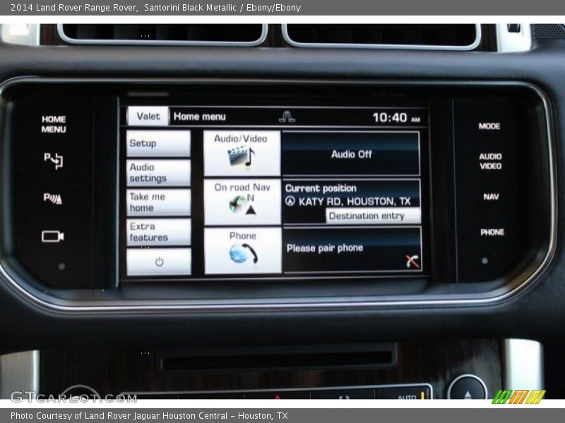 Santorini Black Metallic / Ebony/Ebony 2014 Land Rover Range Rover