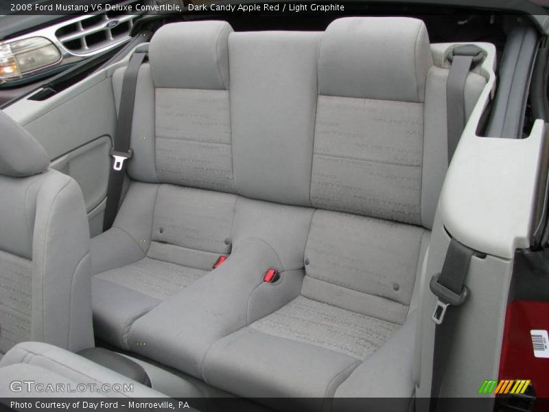 Dark Candy Apple Red / Light Graphite 2008 Ford Mustang V6 Deluxe Convertible