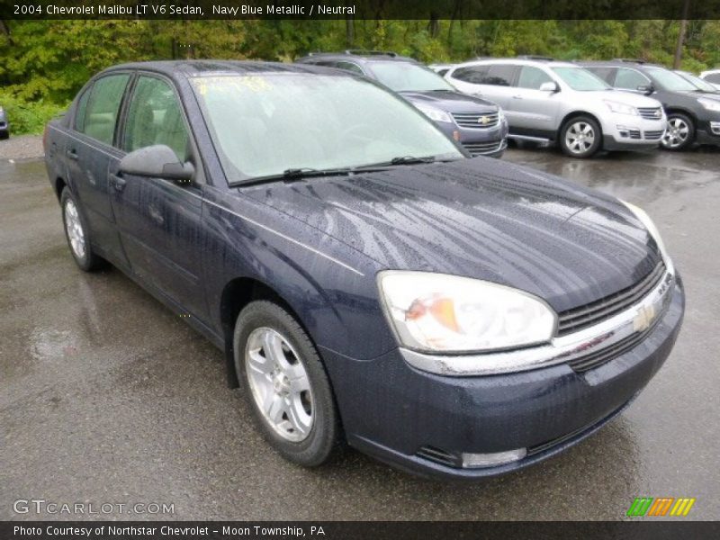 Front 3/4 View of 2004 Malibu LT V6 Sedan