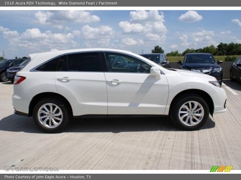 White Diamond Pearl / Parchment 2016 Acura RDX Technology