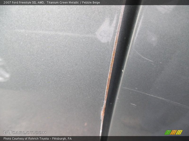 Titanium Green Metallic / Pebble Beige 2007 Ford Freestyle SEL AWD