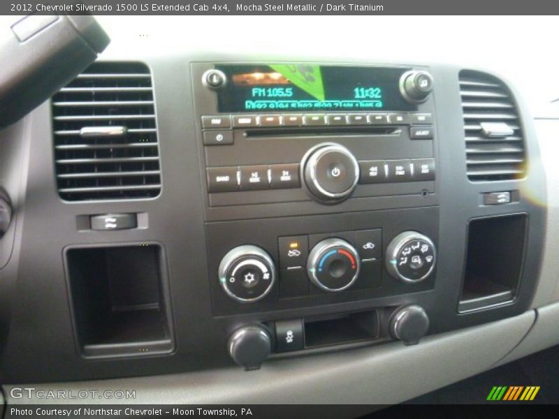 Mocha Steel Metallic / Dark Titanium 2012 Chevrolet Silverado 1500 LS Extended Cab 4x4