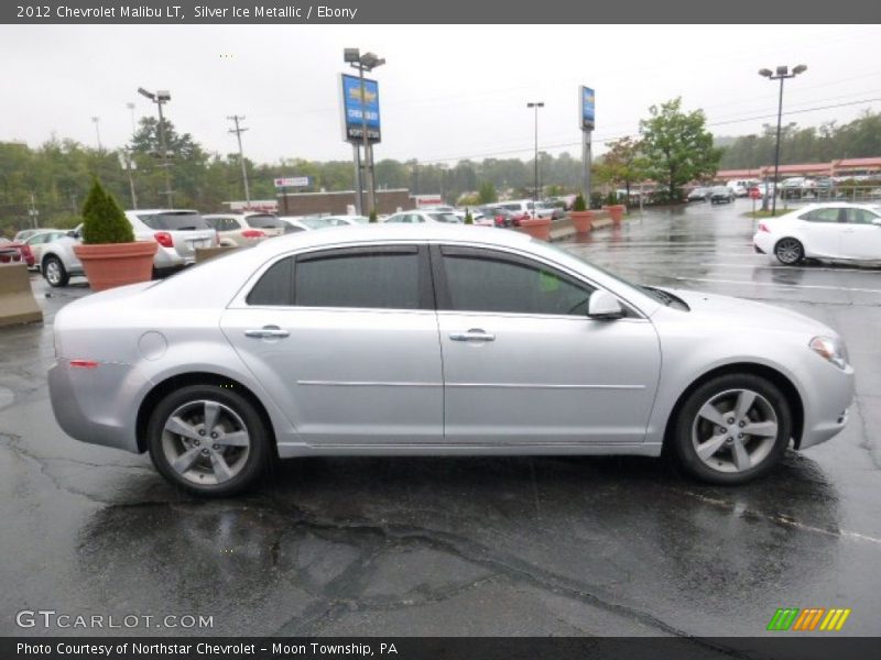 Silver Ice Metallic / Ebony 2012 Chevrolet Malibu LT