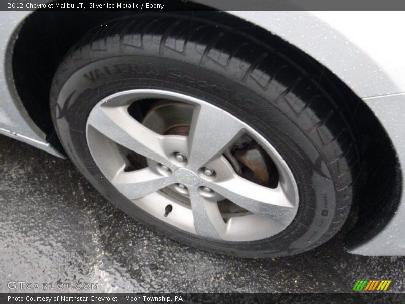 Silver Ice Metallic / Ebony 2012 Chevrolet Malibu LT