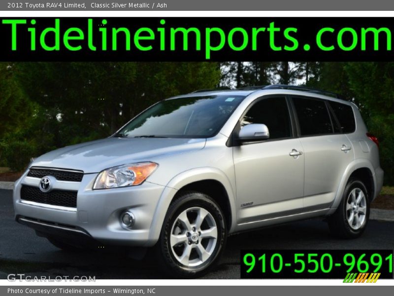 Classic Silver Metallic / Ash 2012 Toyota RAV4 Limited