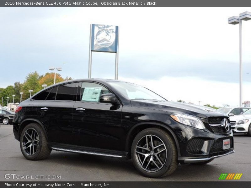 Obsidian Black Metallic / Black 2016 Mercedes-Benz GLE 450 AMG 4Matic Coupe