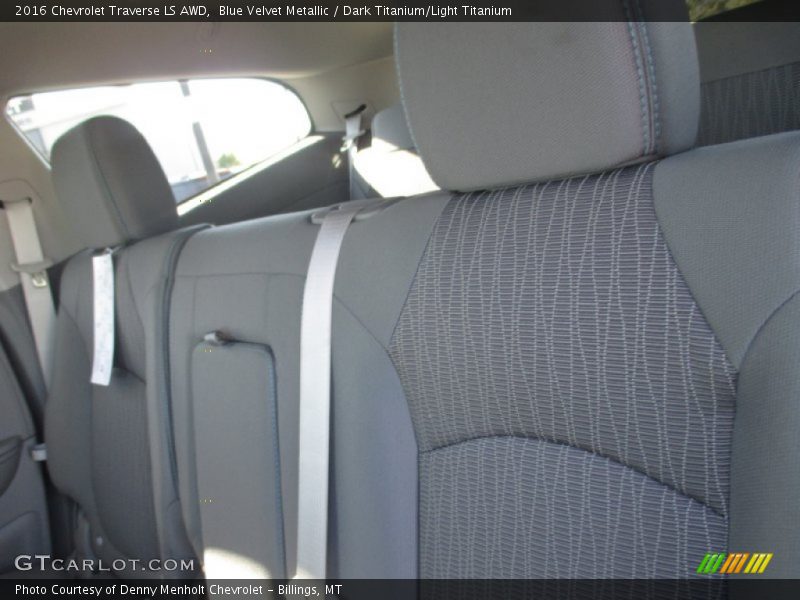 Blue Velvet Metallic / Dark Titanium/Light Titanium 2016 Chevrolet Traverse LS AWD