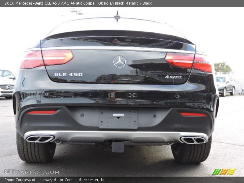  2016 GLE 450 AMG 4Matic Coupe Obsidian Black Metallic