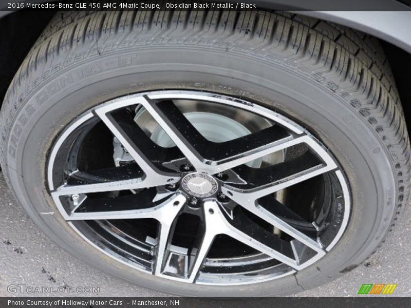 Obsidian Black Metallic / Black 2016 Mercedes-Benz GLE 450 AMG 4Matic Coupe