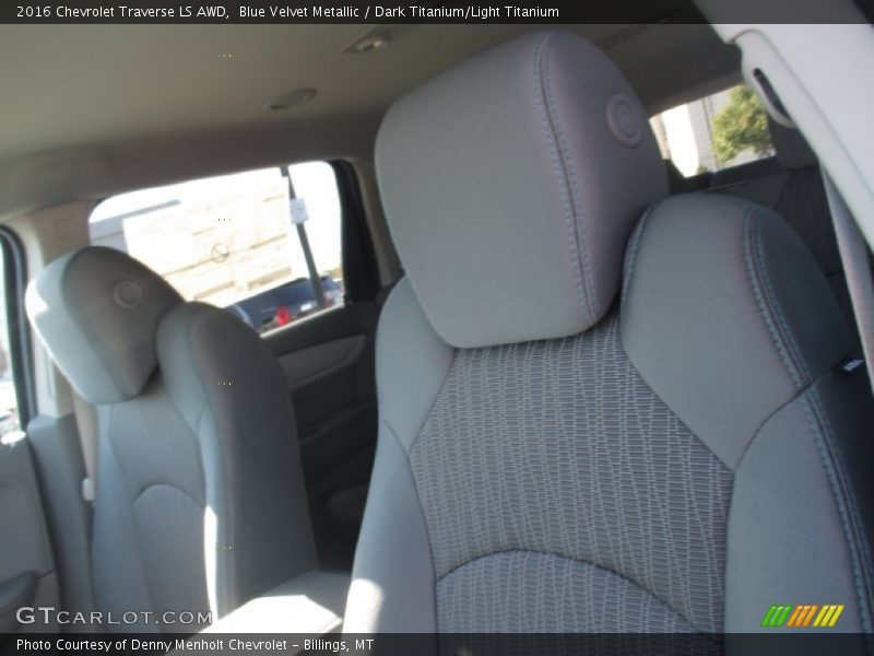 Blue Velvet Metallic / Dark Titanium/Light Titanium 2016 Chevrolet Traverse LS AWD