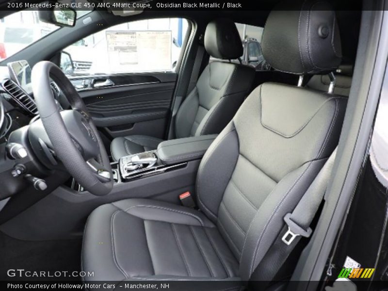 Front Seat of 2016 GLE 450 AMG 4Matic Coupe