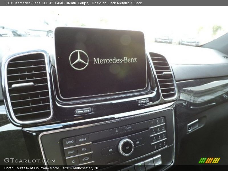 Controls of 2016 GLE 450 AMG 4Matic Coupe