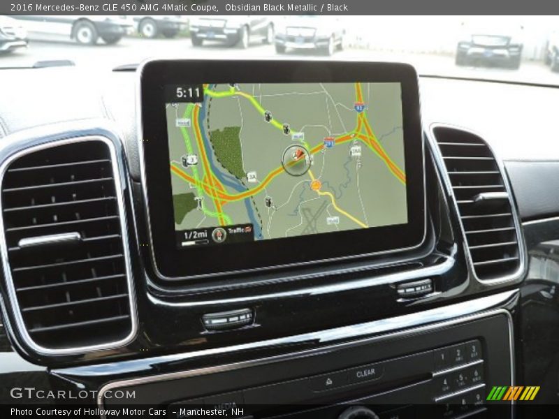 Navigation of 2016 GLE 450 AMG 4Matic Coupe