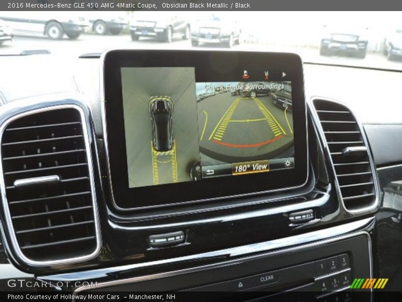 Obsidian Black Metallic / Black 2016 Mercedes-Benz GLE 450 AMG 4Matic Coupe