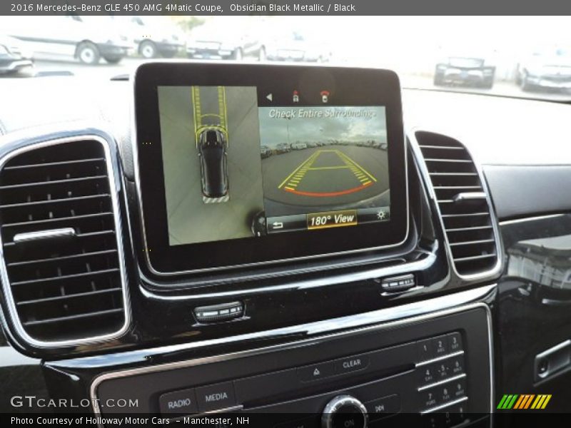Obsidian Black Metallic / Black 2016 Mercedes-Benz GLE 450 AMG 4Matic Coupe