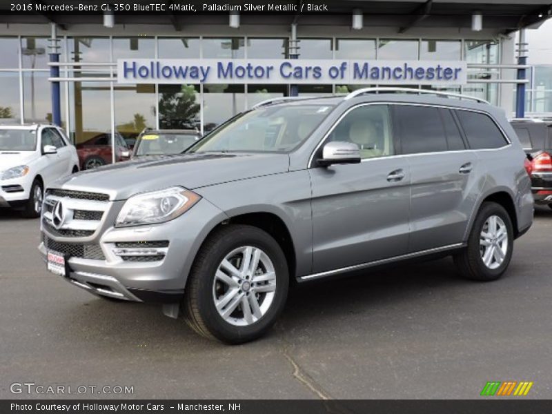 Palladium Silver Metallic / Black 2016 Mercedes-Benz GL 350 BlueTEC 4Matic