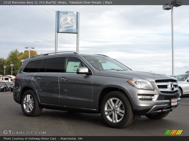 Palladium Silver Metallic / Black 2016 Mercedes-Benz GL 350 BlueTEC 4Matic