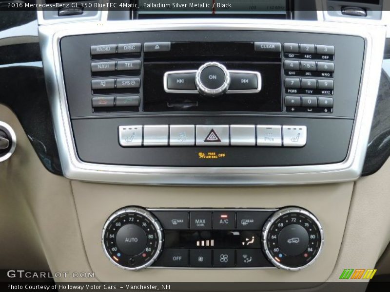 Controls of 2016 GL 350 BlueTEC 4Matic