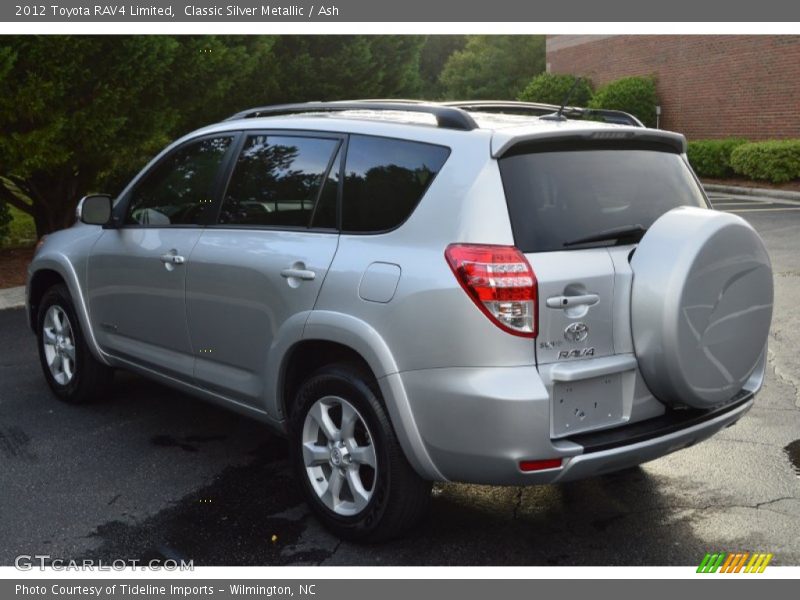 Classic Silver Metallic / Ash 2012 Toyota RAV4 Limited