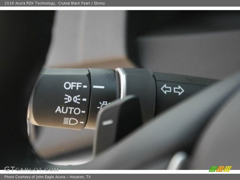 Crystal Black Pearl / Ebony 2016 Acura RDX Technology