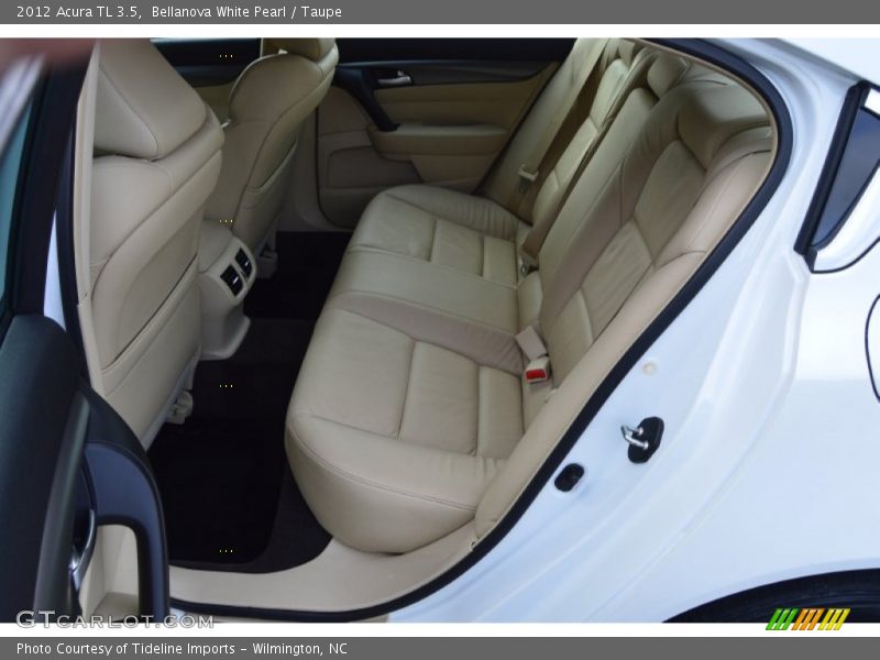 Bellanova White Pearl / Taupe 2012 Acura TL 3.5