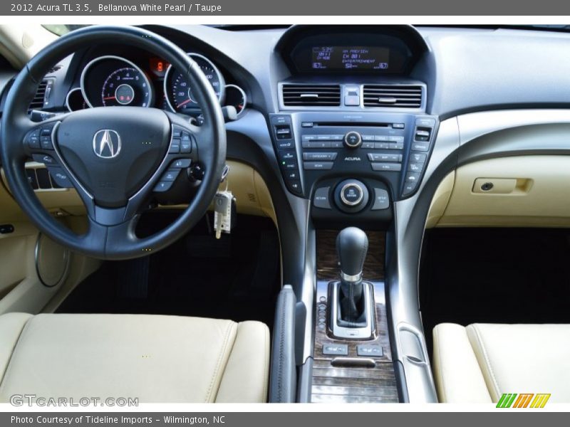 Bellanova White Pearl / Taupe 2012 Acura TL 3.5