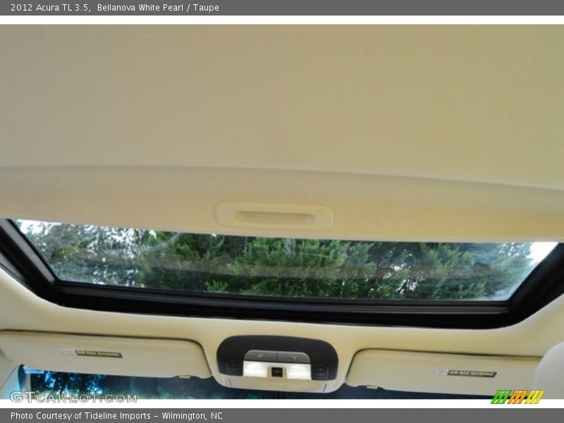Bellanova White Pearl / Taupe 2012 Acura TL 3.5