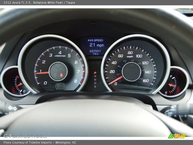 Bellanova White Pearl / Taupe 2012 Acura TL 3.5