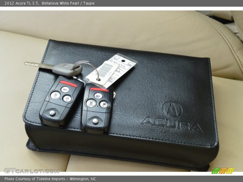 Bellanova White Pearl / Taupe 2012 Acura TL 3.5