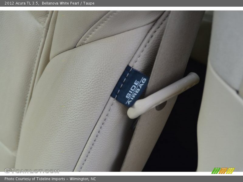Bellanova White Pearl / Taupe 2012 Acura TL 3.5