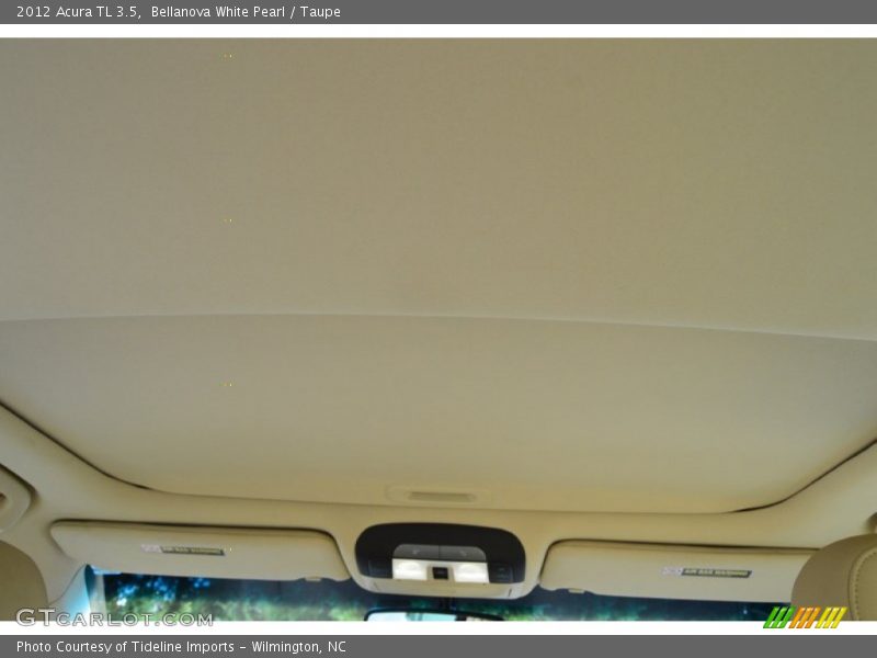 Bellanova White Pearl / Taupe 2012 Acura TL 3.5