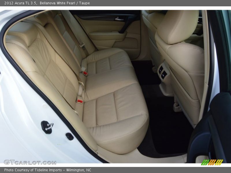 Bellanova White Pearl / Taupe 2012 Acura TL 3.5