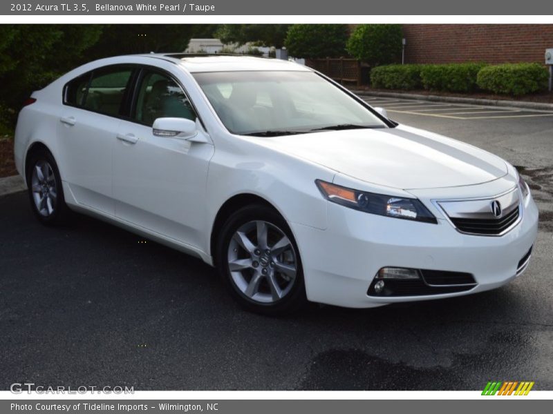Bellanova White Pearl / Taupe 2012 Acura TL 3.5