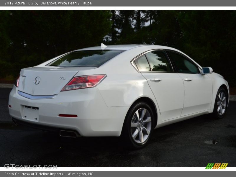 Bellanova White Pearl / Taupe 2012 Acura TL 3.5
