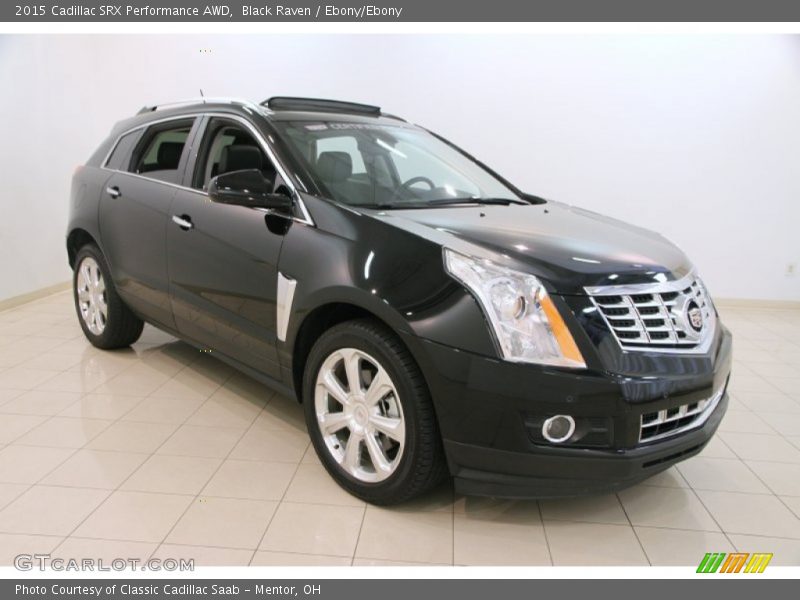 Black Raven / Ebony/Ebony 2015 Cadillac SRX Performance AWD