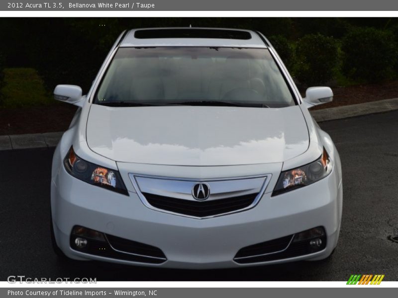 Bellanova White Pearl / Taupe 2012 Acura TL 3.5